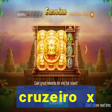 cruzeiro x corinthians palpite